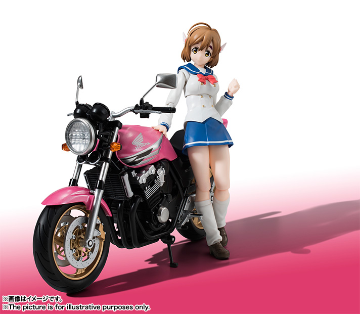 Qualia Box バンダイ S H Figuarts ばくおん 佐倉羽音 制服 Cb400 Super Four