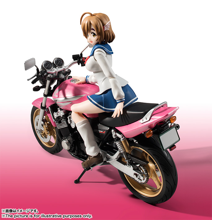 Qualia Box バンダイ S H Figuarts ばくおん 佐倉羽音 制服 Cb400 Super Four