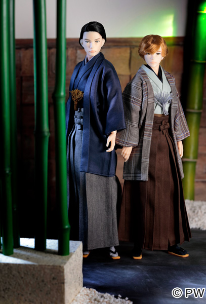 六分の一男子図鑑 1/6男子 袴スタイル エイト 人形 petworks 新品 www 